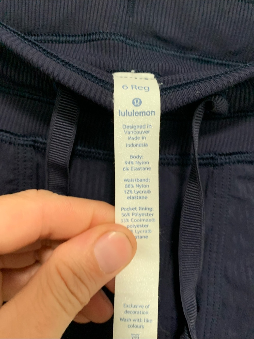 Lululemon Dance Studio Dark Blue Jogger Pants - Picture 5 of 11